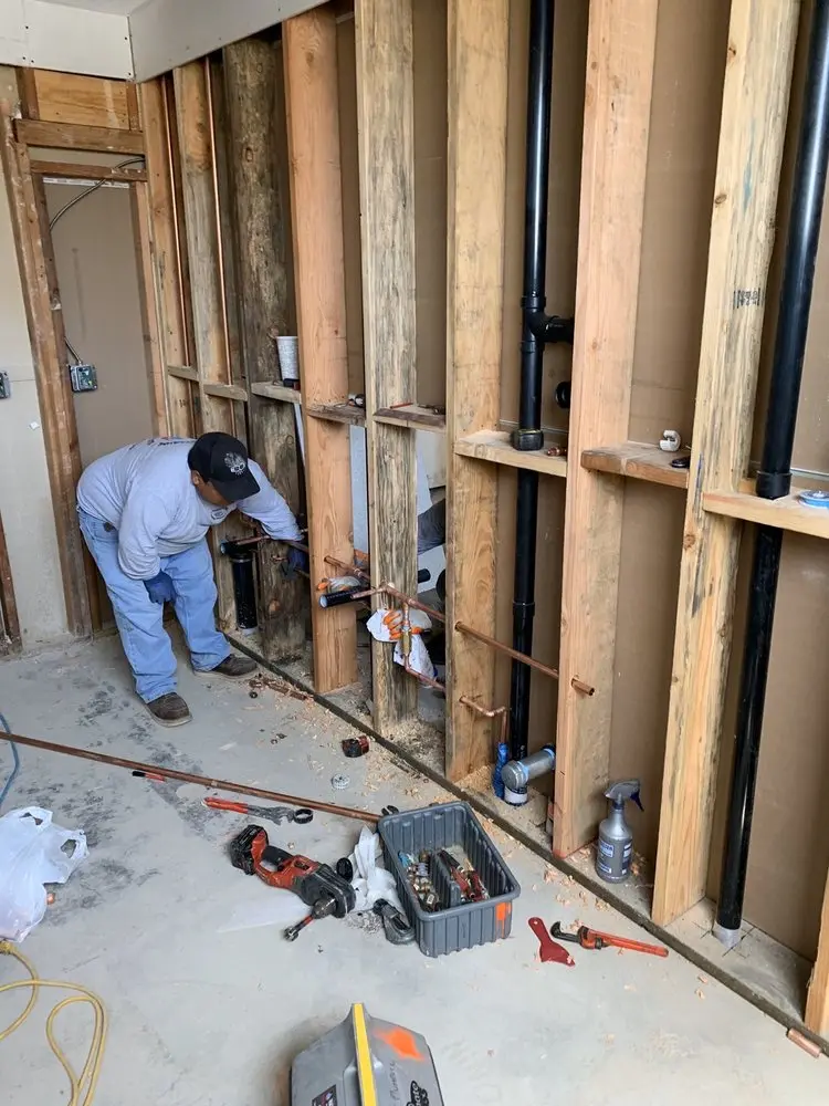 Commercial rough-in plumbing for Commercial Plumbing in Lakemont